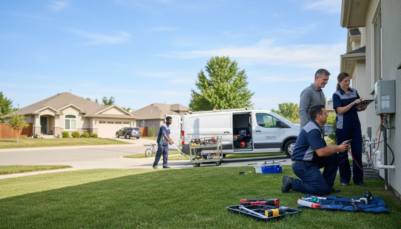 Tankless water heater service in Brooklyn Park, MN